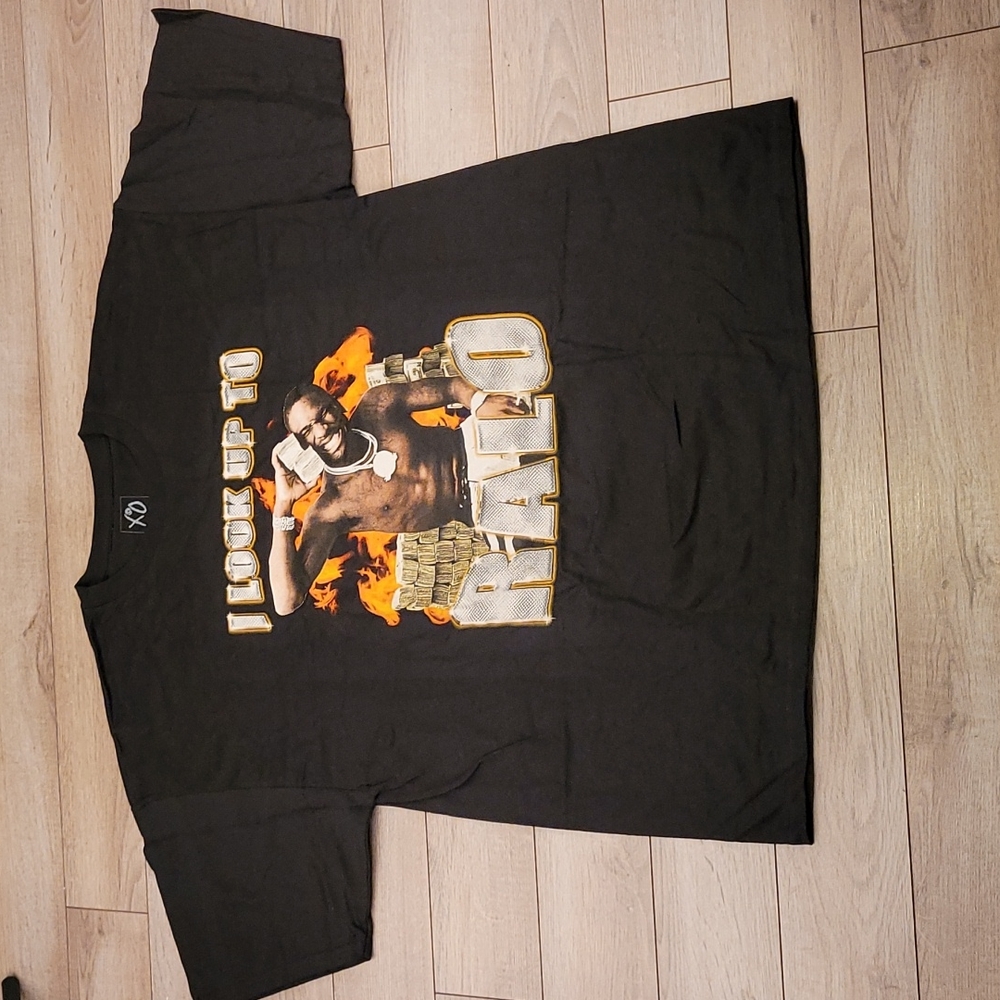 RALO Rapper x‎ NAV XO Black Cotton Sz XXL Mens Rap Tee Shirt RARE WSHH